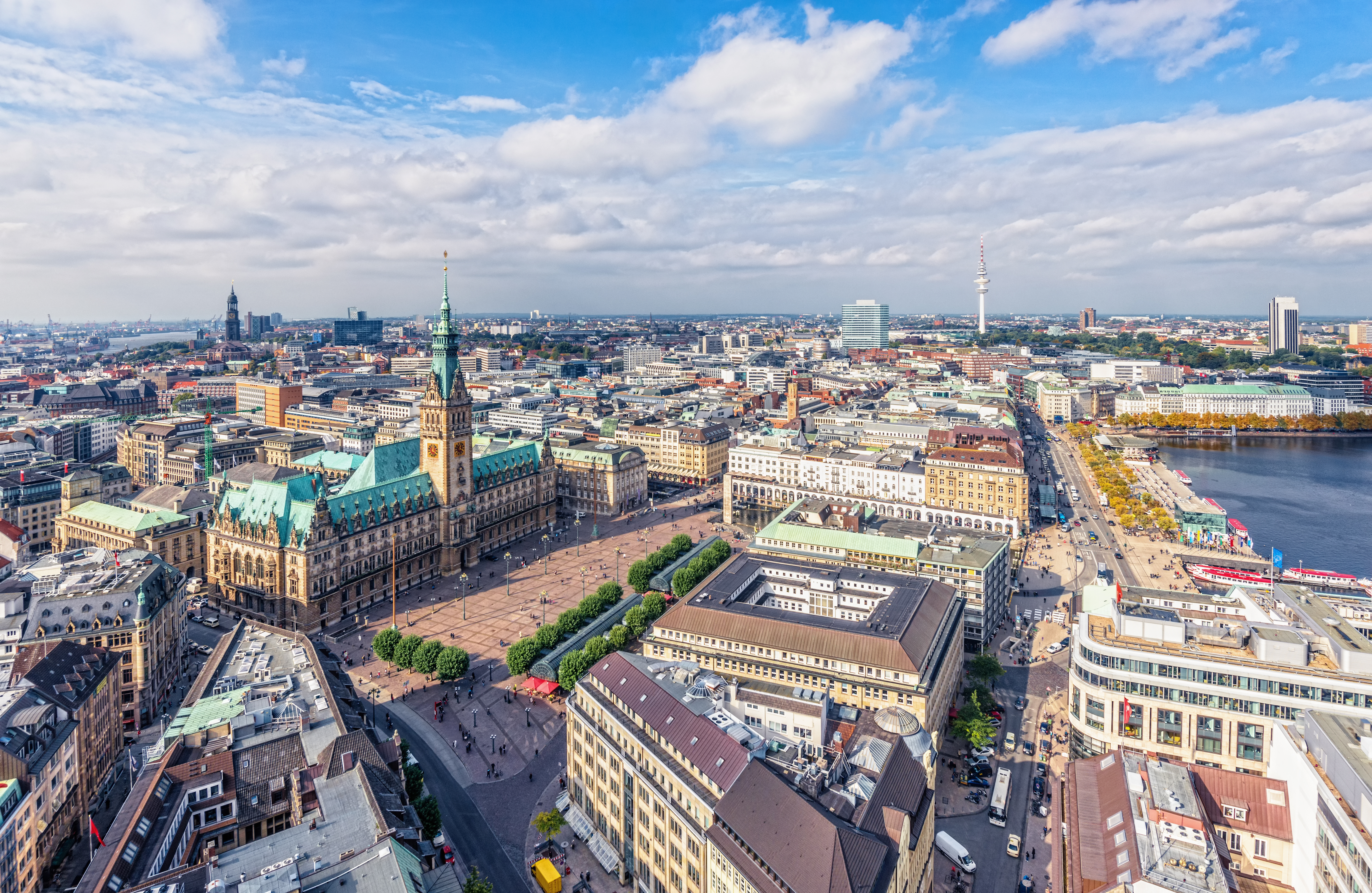 hamburg-germany-city-hall-alster-lake-aerial