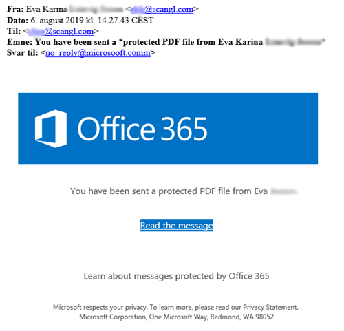 Attention: phishing mails in our name - Phishing Mails