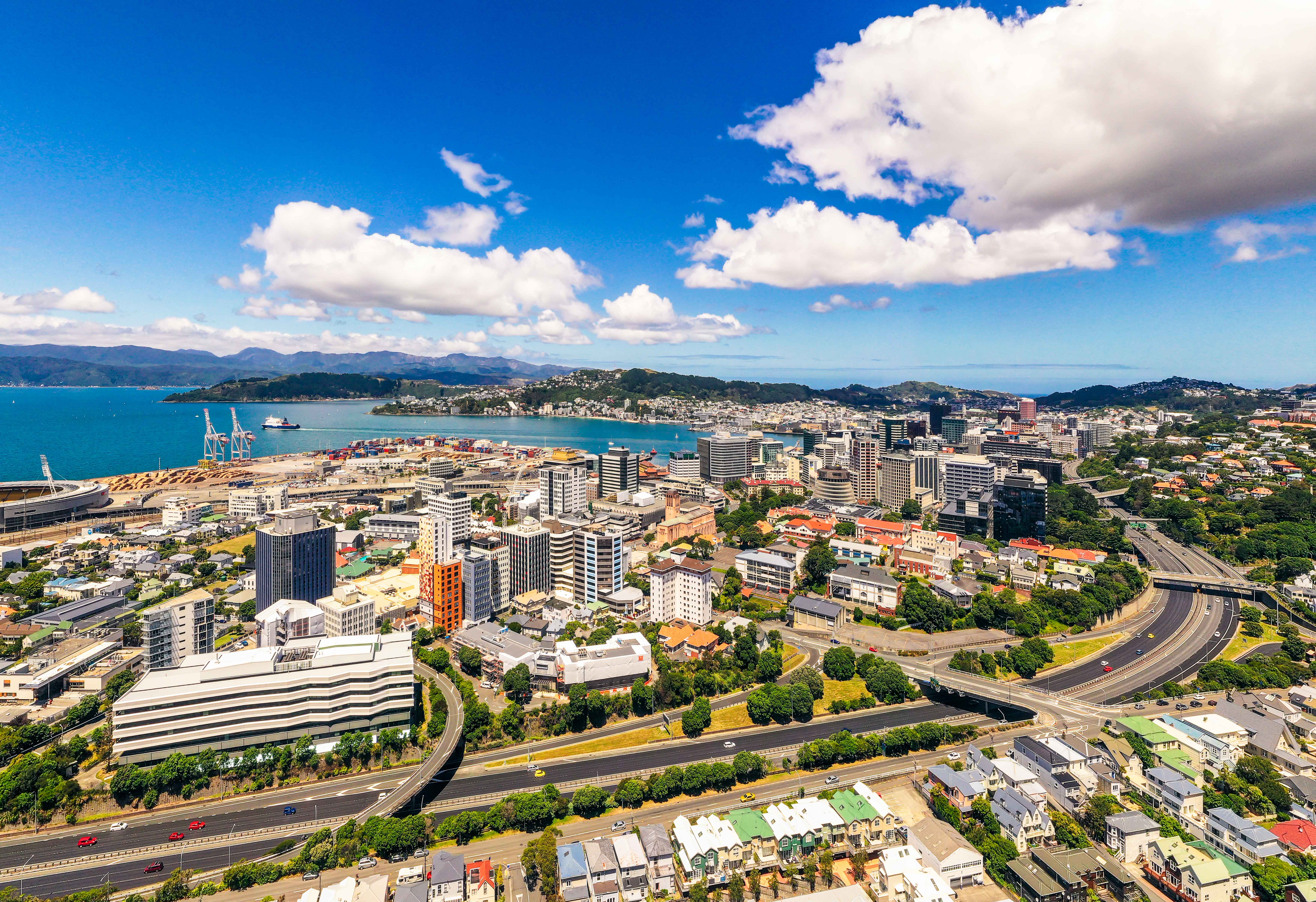 wellington-new-zealand-aerial-view