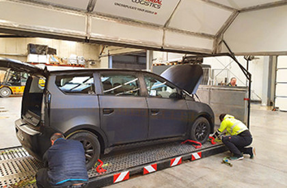 Sion. Solar-powered electric car.
