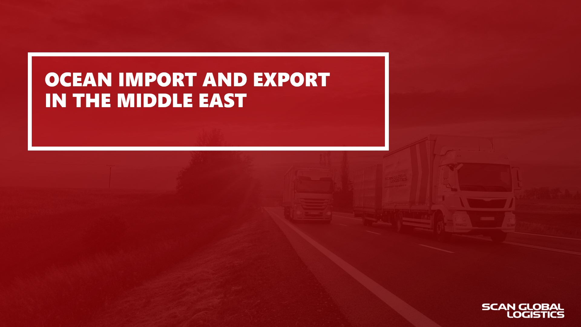 Middle East Ocean Freight import & export 