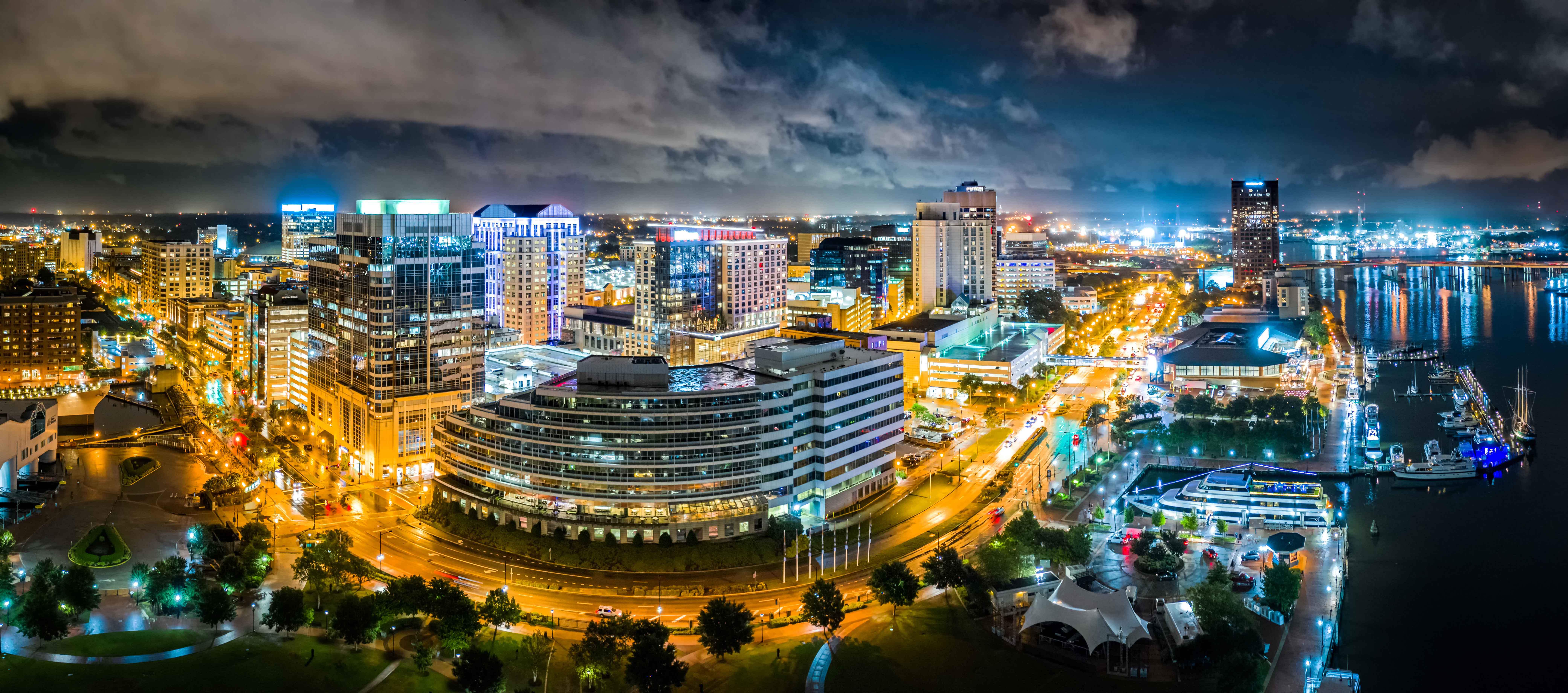 norfolk-virginia-night-skyline-waterfront