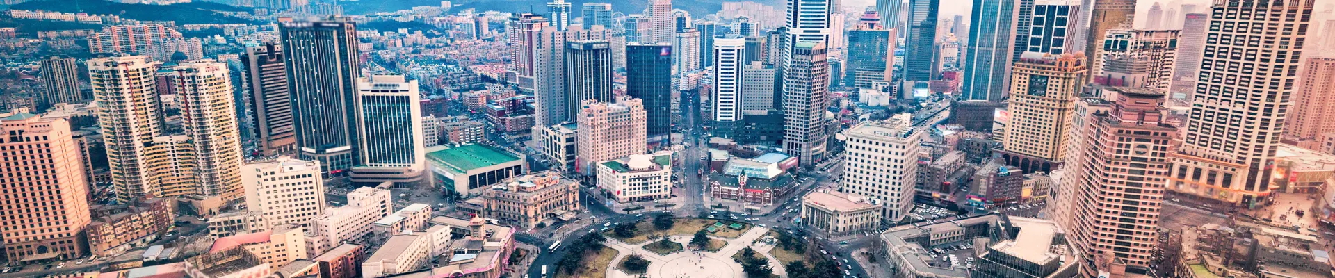 dalian-skyline-circular-plaza-china
